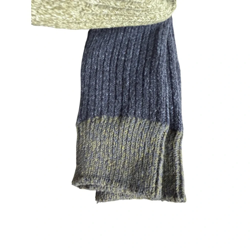 Muk Luks Womens Crew Socks 2 Pair‎ Pack Recycled Knit Green Grey Shoe Size 6-11